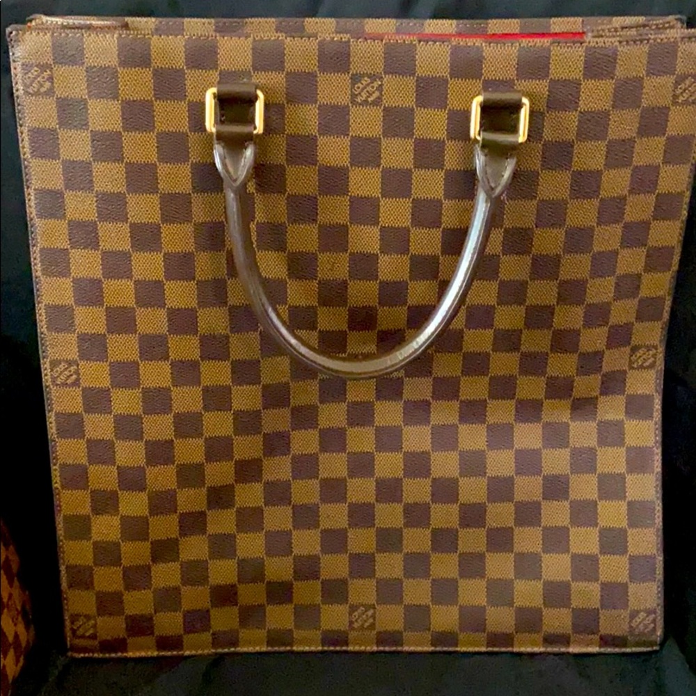 Louis Vuitton over the shoulder tote bag
